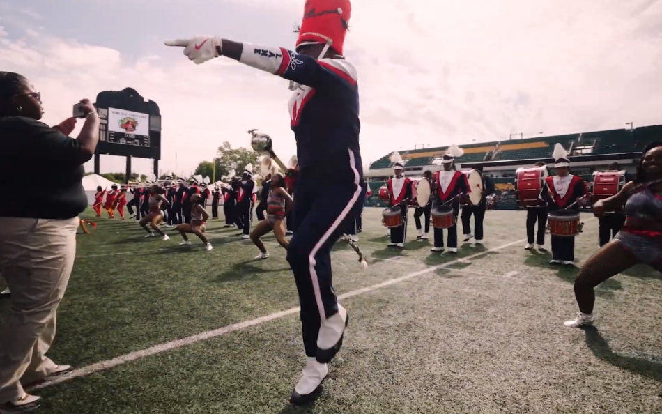 Unity and Hope: HBCU Drum Major, Halftime Show